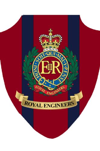 Royal Engineers Plain Plaque